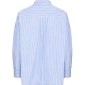 Fransa Bluse 'FRRICKY' lyseblå / sort / hvid