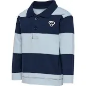 Hummel Mini Loose Stripe Polo Med Lange ærmer