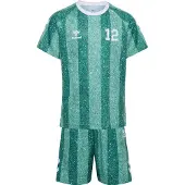 Hummel Sportsdragt jade / mørkegrøn / hvid