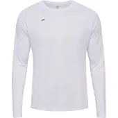 Newline Funktionsskjorte 'Beat' sort / hvid