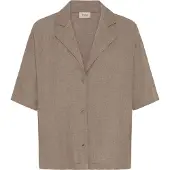 Fransa Bluse 'FRJETT SH 1' mørkebeige