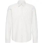 Casual Friday Skjorte 'CFJaevon' lysegrå / hvid