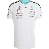 Adidas Mercedes-amg Petronas F1 Team Driver Authentic T-shirt Med Korte ærmer
