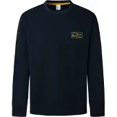Pepe Jeans Pepe Jeanstil mænd. PM5800139 Sweatshirt Soren navy (L), Casual, Bomuld, Blå