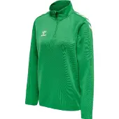 Hummel Sportsweatshirt græsgrøn / hvid