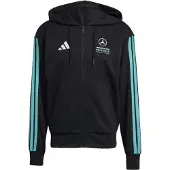 Adidas Sportssweatjakke aqua / sort / hvid