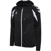 Hummel Sportssweatjakke lysegrå / sort