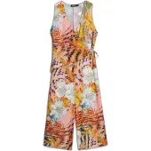 Desigual Jumpsuit lilla / orange / lyserød / rubinrød