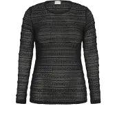 KAFFE CURVE Bluse 'KChAnna' sort