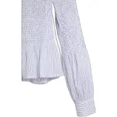 Desigual Bluse blå / hvid