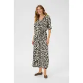 Kaffe Jumpsuit 'KAIvanna' beige / sort
