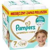 Pampers Premium Care str. 7, 15+ kg, 99 stk.