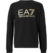 EA7 EA7til mænd. 7M002278_AF22266 Sweatshirt Core sort (S), Casual, Bomuld