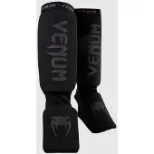 Venum Kontact Shinguards Black/Black