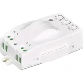 Niko HF Sensor 360, Passiv infrarød (PIR) sensor, Ledningsført, Loft/væg, Indendørs, Hvid, IP20