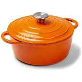 Orrefors Gjutjärnsgryta, 2,8 liter, Orange