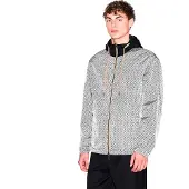 Armani Exchange A|X Armani Exchangetil mænd. XM001830AF18579M0245 Ultralet grå nylonjakke med iriserende effekt (XXL), Casual, Polyester
