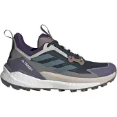 Adidas - Vandresko dame - Terrex Free Hiker 2 Low W Aurora Ivy/Preloved Teal/Taupe Oxide til Unisex - Størrelse 4,5 UK - Blå