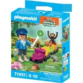 Playmobil Animals & Friends - Togtur- 21 Dele - 71951 - - OneSize - Legetøjsfigur