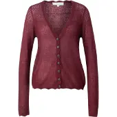 Rosemunde Cardigan 'Lotus' merlot