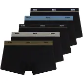 BOSS Boksershorts 'Essential' safir / grå / oliven / sort