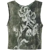 Desigual Shirts oliven / hvid