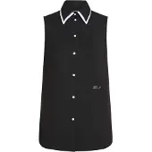 Karl Lagerfeld Bluse sort / hvid