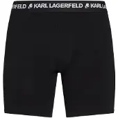 Karl Lagerfeld Boksershorts grå / sort