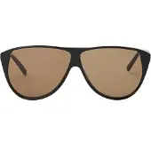 Karl Lagerfeld Solbriller ' ELONGATED LOGO ' sort