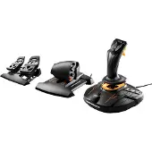 Thrustmaster T.16000M FCS Flight Pack - Joystick, speeder og pedaler - kablet - for PC