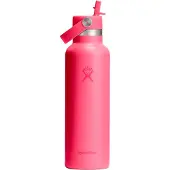 Hydroflask - Termoflaske - 21 Oz Standard Flex Straw Cap Popstar Pink til Unisex - Lyserød