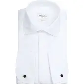 Profuomo Tuxedo Skjorte Dobbelt Manchet Hvid måle