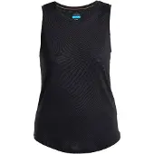 Icebreaker - Vandretøj dame - Women Merino 125 Cool-Lite Sphere III Tank Black til UnisexUld - Størrelse XS - Sort