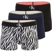 Calvin Klein Lv00nb4472 Trunk Boxers 3 Enheder