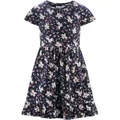 Happy girls Kjole navy / pink / rød