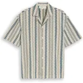 Tom Tailor DENIM Skjorte creme / blå / pastelgrøn
