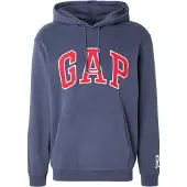 Gap Sweatshirt 'CLSC' safir / knaldrød / hvid