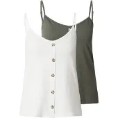 About You Overdel 'Jascha' khaki / hvid