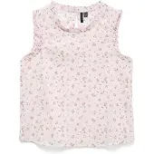Vero Moda Bluse 'VMTRINE' grøn / lyserød / pastelpink