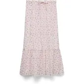 Vero Moda Nederdel 'VMTRINE' oliven / lyserød / pastelpink
