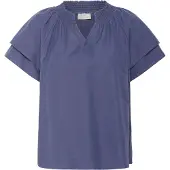 Kaffe Bluse 'KAYrsa' indigo