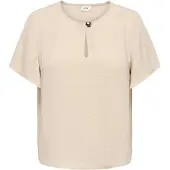 JDY Bluse 'JDYDIVYA' creme