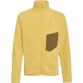 Adidas Funktionsfleecejakke brun / gylden gul