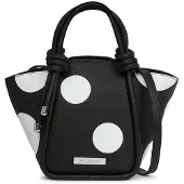 Karl Lagerfeld Håndtaske 'Ikon' sort / hvid