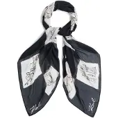 Karl Lagerfeld Sjal sort / hvid