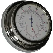 Foresti & Suardi Rustfrit Stål Termohygrometer 90 Mm