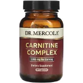 Dr. Mercola , Carnitine Kompleks, 1.000 mg, 60 Kapsler (500 mg per Kapsel)