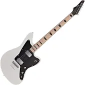 G4M SubZero Rogue VI Baryton Elektrisk Guitar Polar Hvid