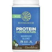 Sun Warrior , Warrior Blend, Protein + Greens, Chocolate, 1.65 lb (750 g)