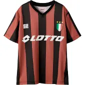 Name it T-shirt - NknJumb - Lotto - Poinsettia/Black - - 11-12 år (146-152) - Fodboldtrøje